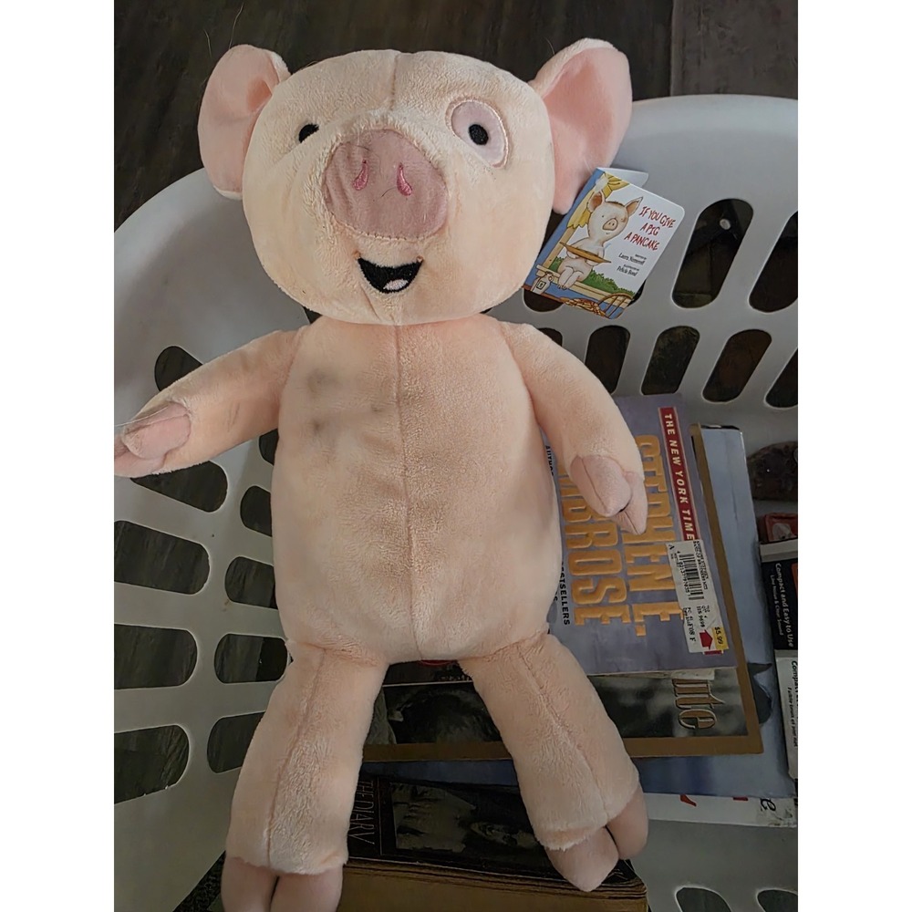 Kohl's Cares for Kids If you Give a PIG a Pancake 14" Plush Stuffed Animal Toy